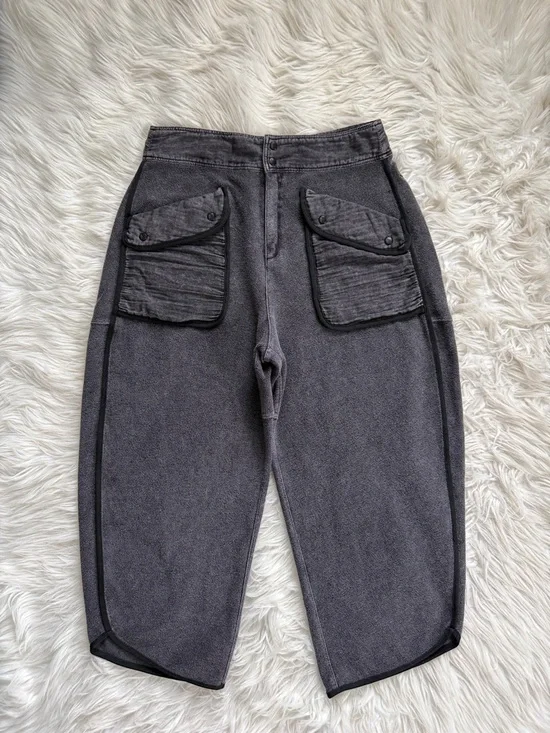 FP Movement "Timko Pants" Wide Leg Black Pants Size L - Picture 5 of 16